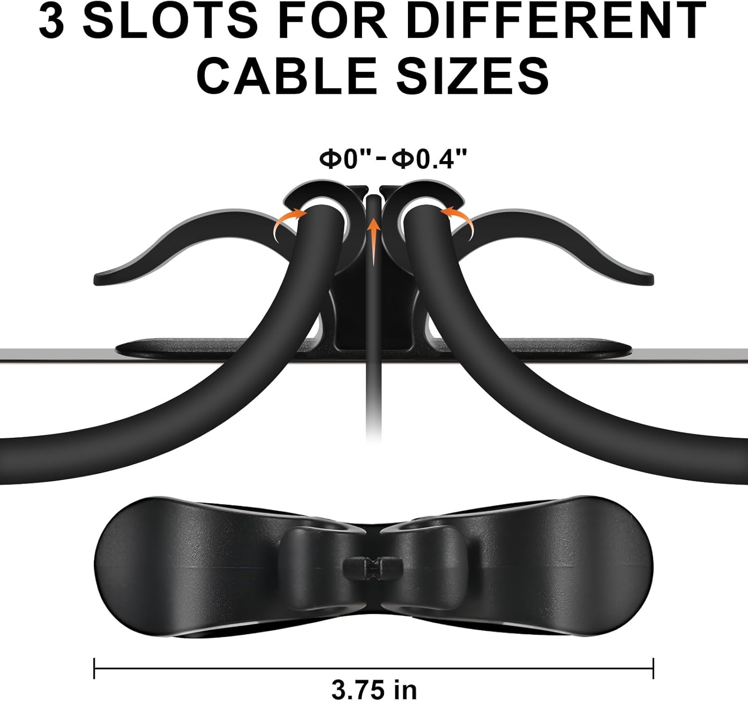 8PCS Cord Organizer for Appliances, Upgraded Kitchen Appliance Cord Organizer Stick on Appliance Cord Wrap Cord Kipper Cord Holder for Appliances Pressure Cooker, Coffee Maker, Air Fryer,Mixer