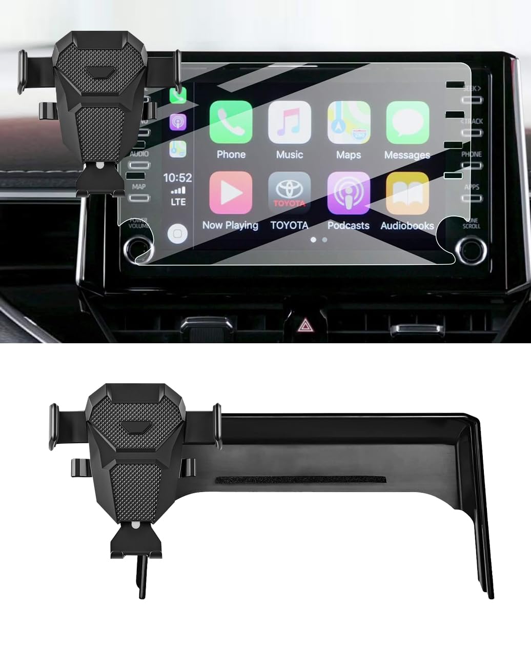 KEPHTH Car Phone Holder for Toyota Corolla/Corolla Cross Accessories 2019 2020 2021 2022 2023 2024 2025 2026 Dash Mount Cell Phone Holder for Most