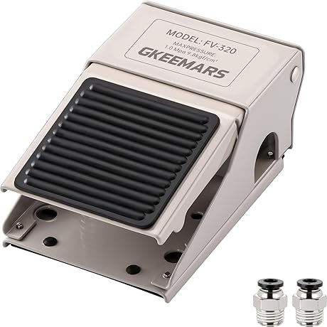 GKEEMARS Pneumatic Foot Pedal Valve: Precise Airflow Control at Your Toes