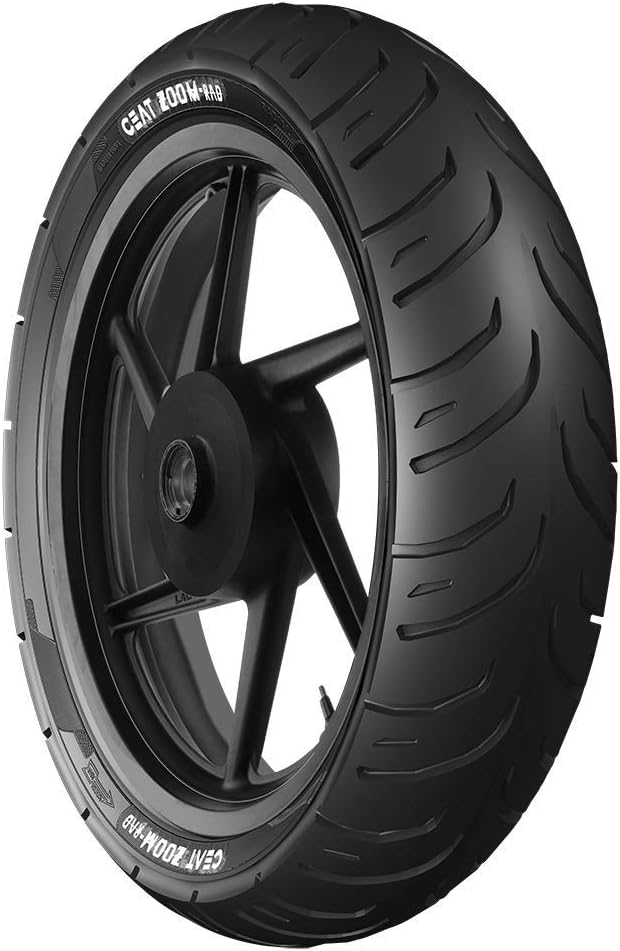 Ceat 102501 Zoom-Rad 140/60 R17 63P Tubeless Bike Tyre, Rear