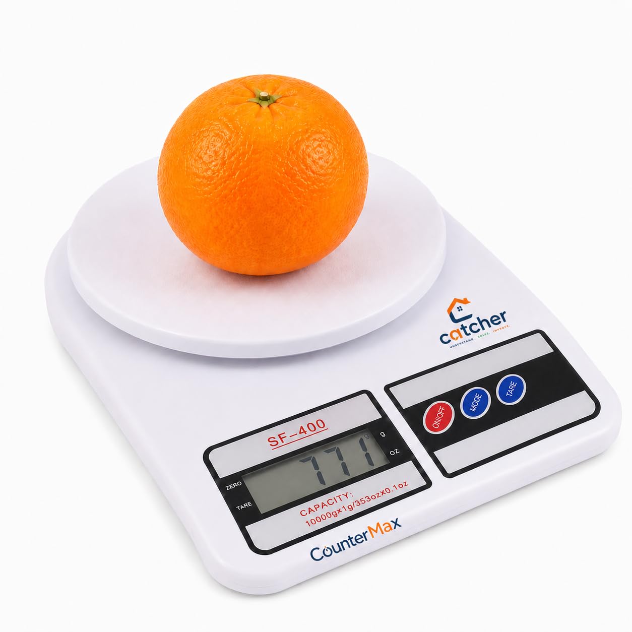 CATCHER Weighing scale, Weight Machine for Kitchen, Kitchen Weighing Scale,SF-400 Weight Machine for Shop, Food Weighing Scale, Multipurpose Portable Electronic Digital Weighing Scale Weight Machine-picture-45
