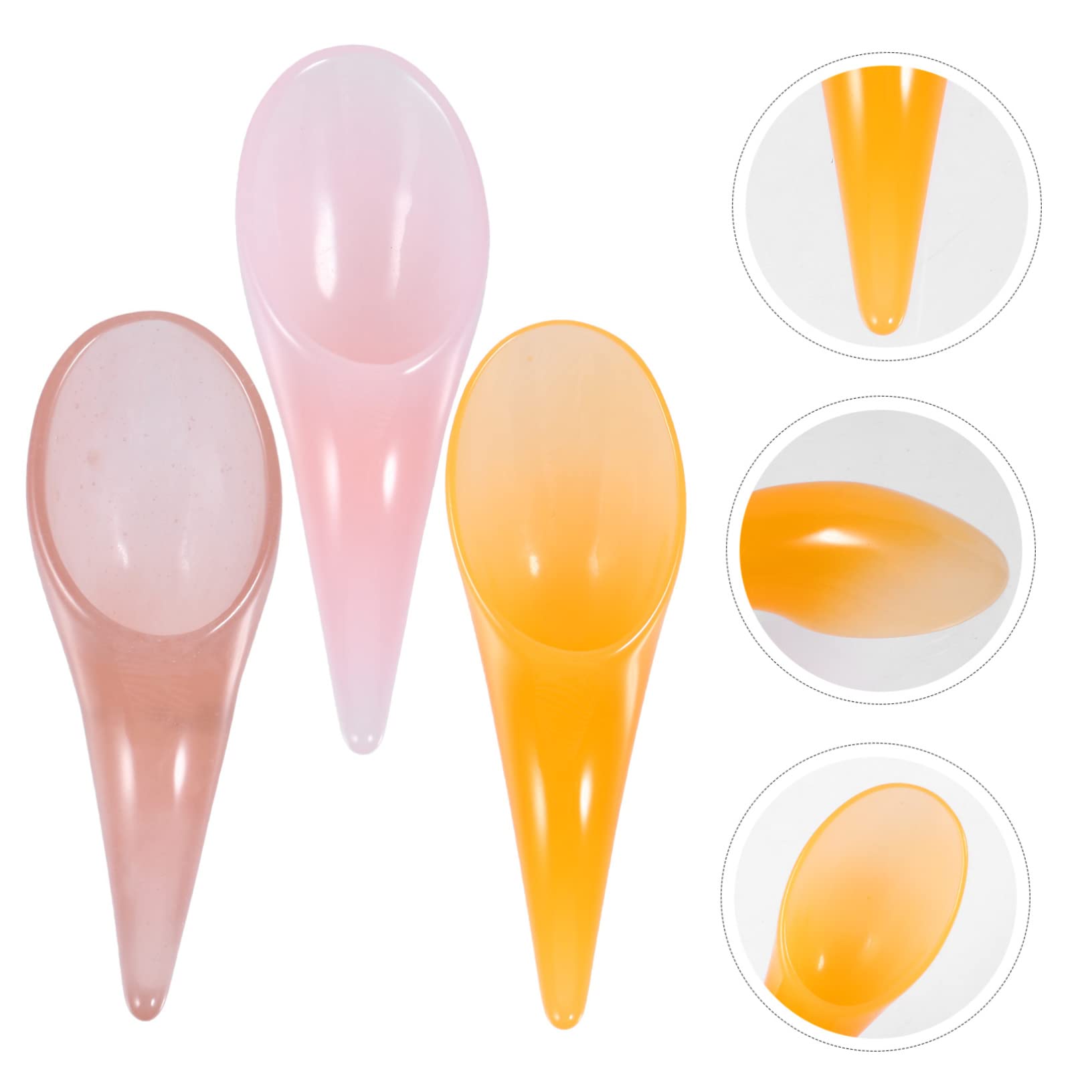 Healeved 9pezzi Piastra Massaggiante Resina Per Guasha Design Corno Strumenti Per Bellezza e Massaggio Per Viso Collo e Schiena Facile Da Usare e Comodo Per Spa e Della