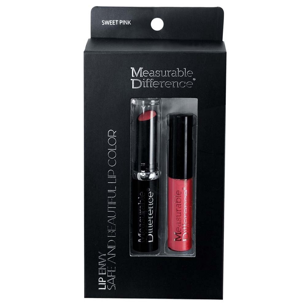 Measurable Difference2 Piece Lip Envy, Sweet Pink