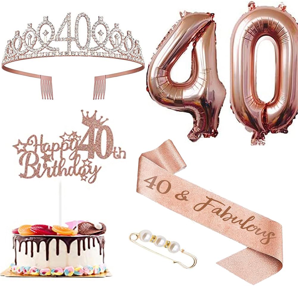 Oblique-Unique® Serre-tête Pour 40e Anniversaire