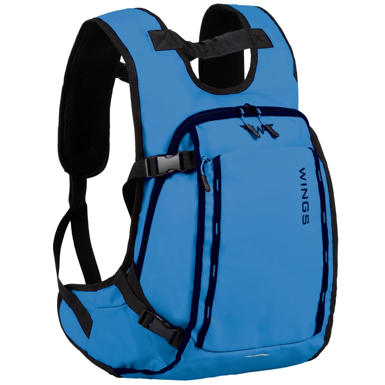 Wings Rook plecak podróżny, 18 l, niebieski, wodoszczelny, ergonomiczny, niebieski, 45x29x14, Walizka