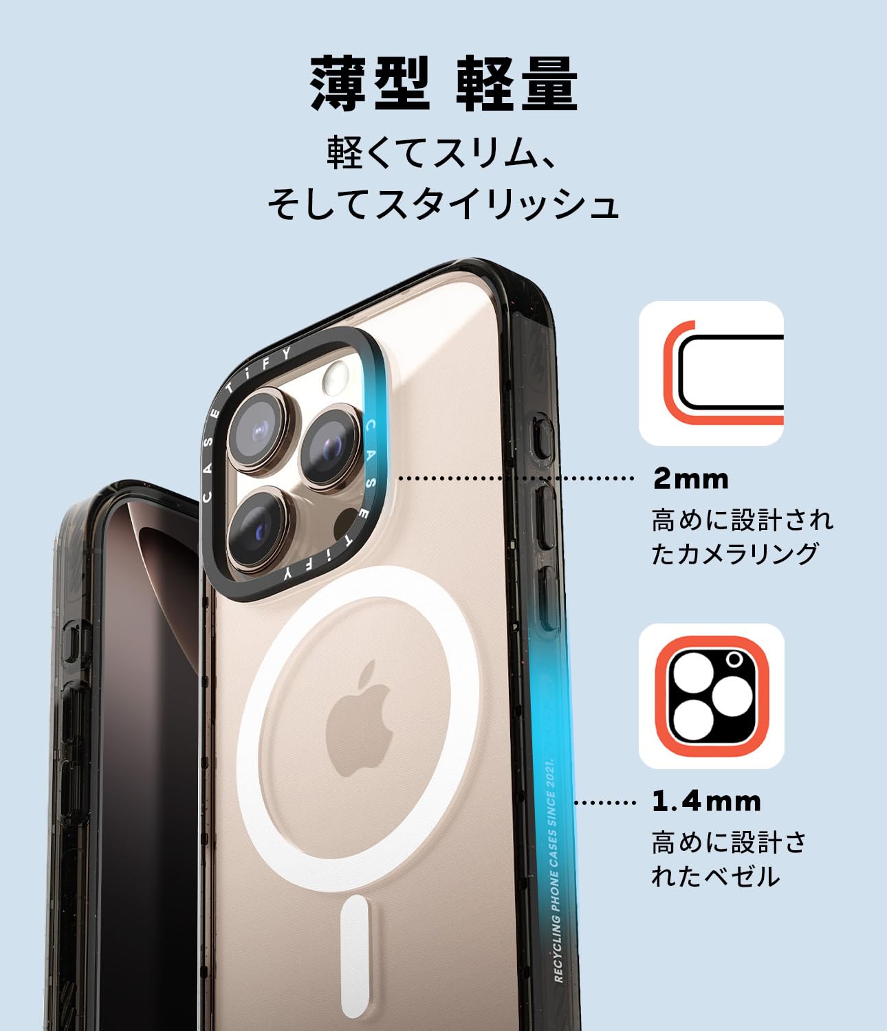 CASETiFYインパクトMagSafe対応 iPhone16ProMaxケース CASETiFY iPhone16Pro MagSafe対応インパクトケース Amazon.co