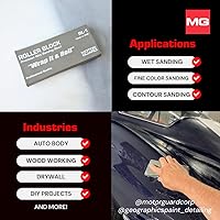 Vista 5 de Motor Guard SB-1 suave bloque flexible bloque de lija.