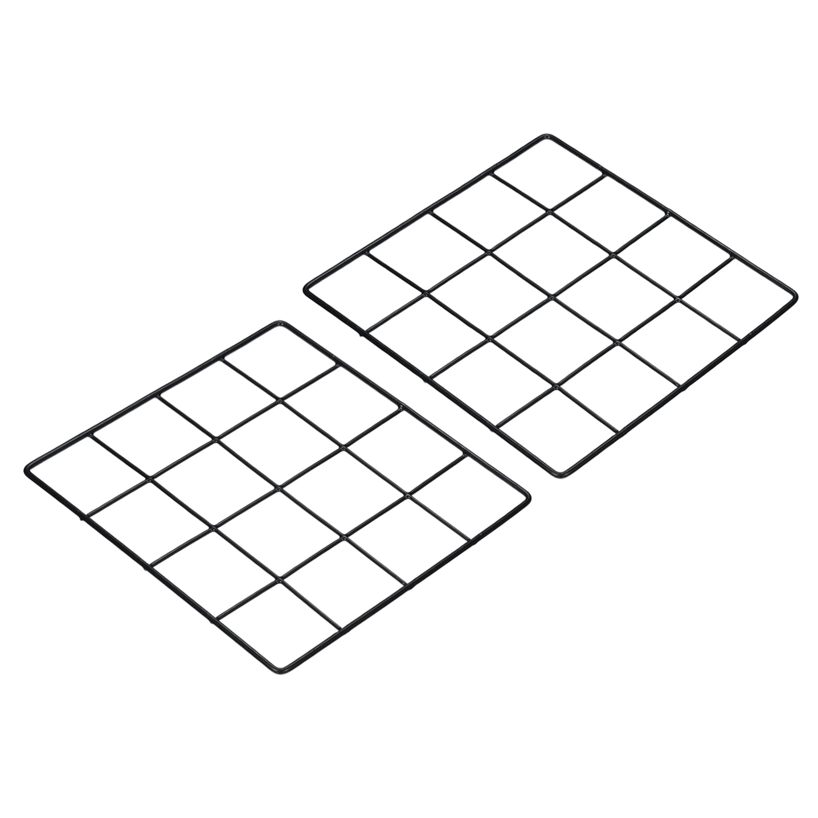 Amazon.co.jp: PATIKIL 20x20cm ワイヤーグリッドパネル 2個 ウォール