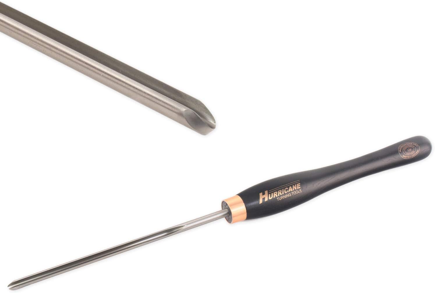 HTT-240SGRAZW, M42 Cryo, 3/8 Bowl Gouge, (1/4 Flute) with Side Grind for Woodturning