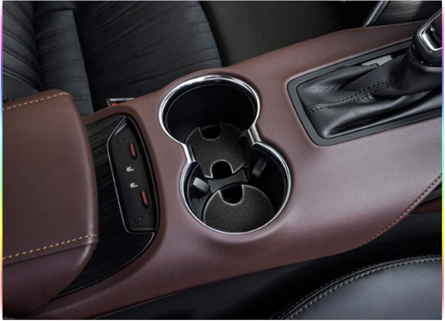 SKTU for 2021 2022 2023 2024 Toyota Venza Door Slot Mat Venza XU80 Non-Slip Interior Door Groove Gate Pad Fit 2023 2024 Toyota Venza Second Generation Door Compartment Cup Center Console Liners(White)