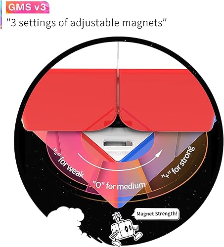 Miniatura 5 de GAN 251 M Leap, cubo magnético de velocidad 2x2, sin calcomanías, 251 mini cubos, 63 imanes, juguete de rompecabezas para principiantes (superficie