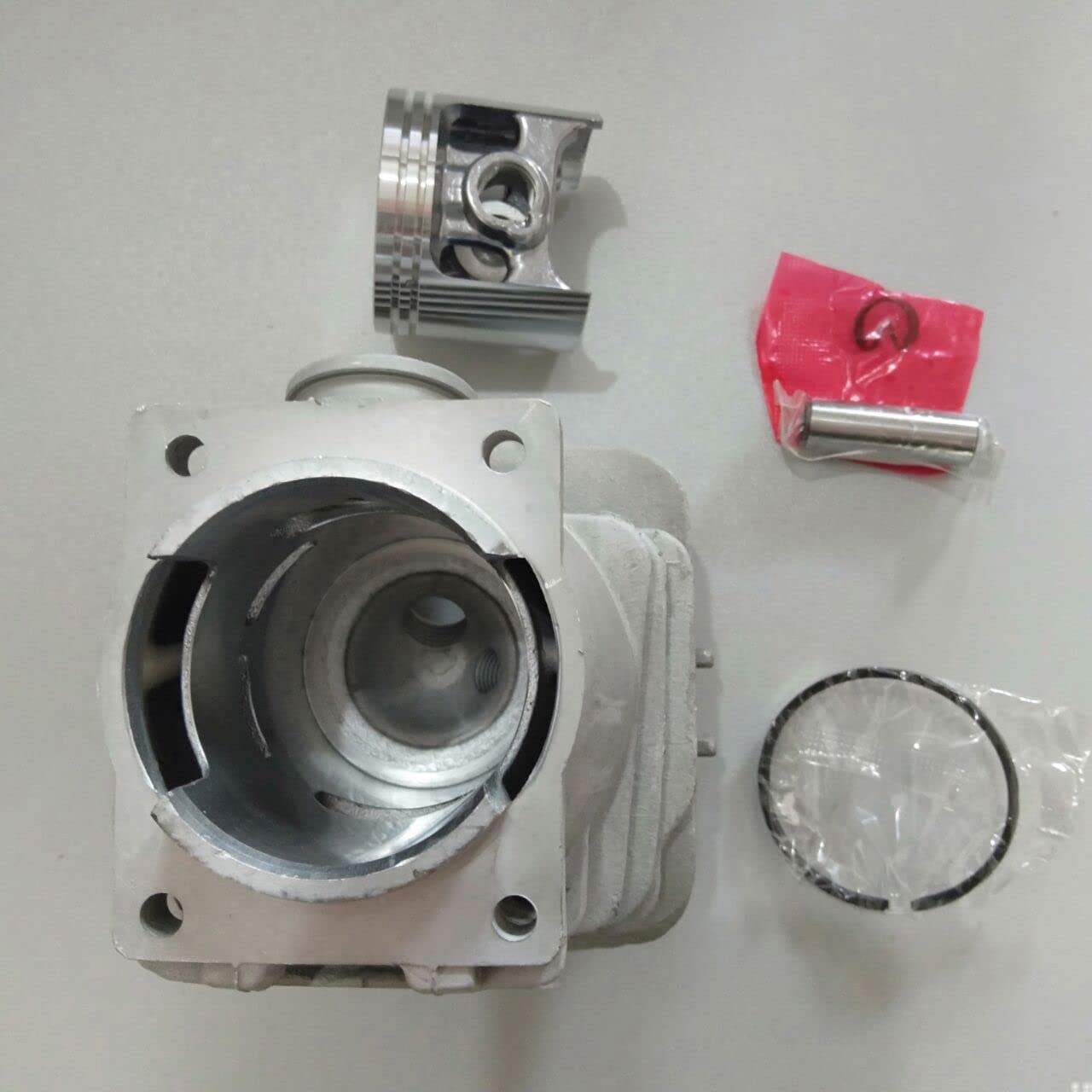 DUNLAP Nowy chromowany zestaw tłoka cylindra do piły łańcuchowej MS361 o otworze 47 mm