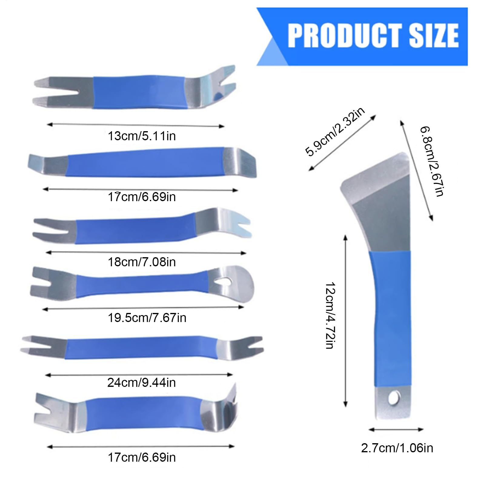 Kit Rimozione Finiture Interne Ergonomico