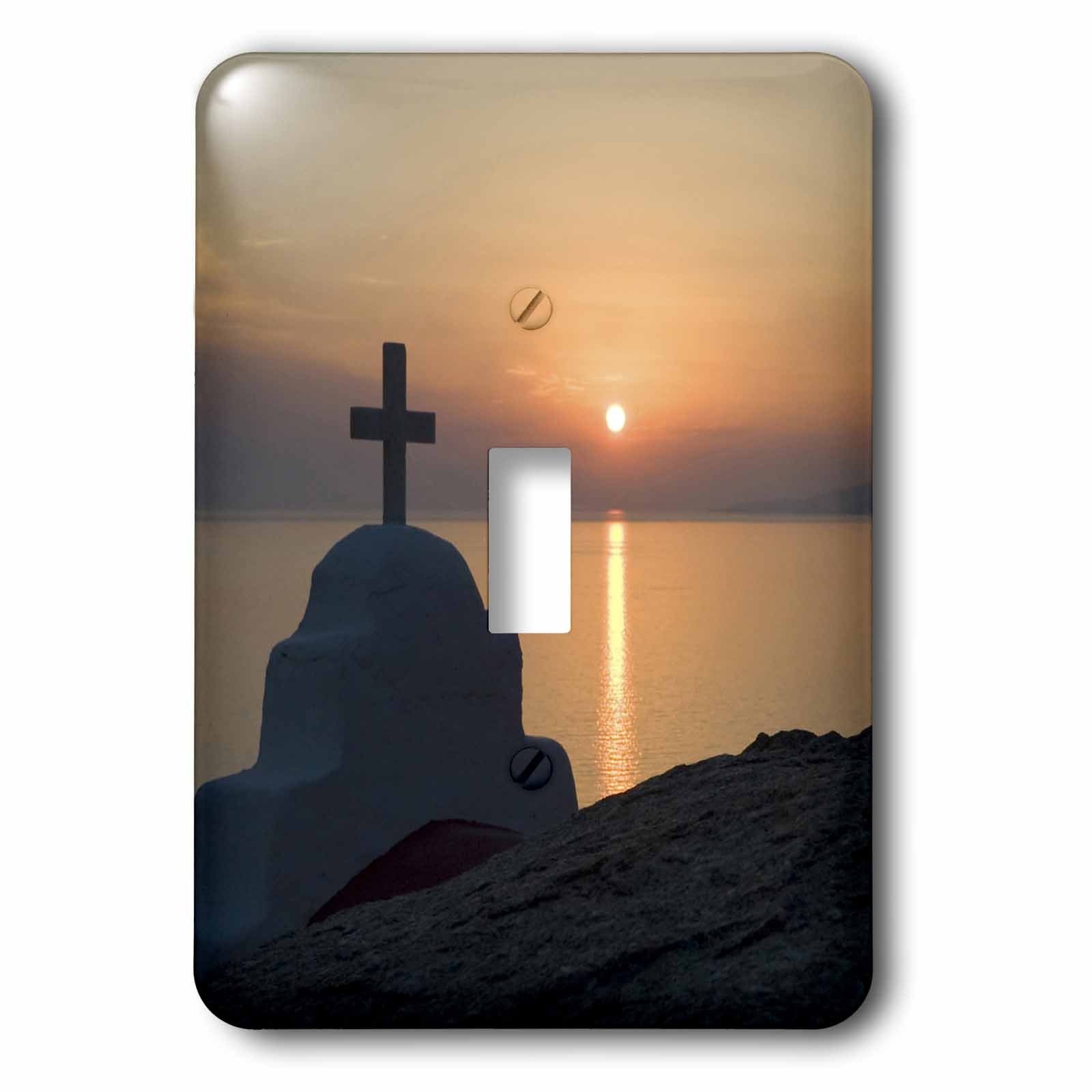 Interrupteur Mykonos 3dRose lsp_81810_1 décor église orthodoxe grecque