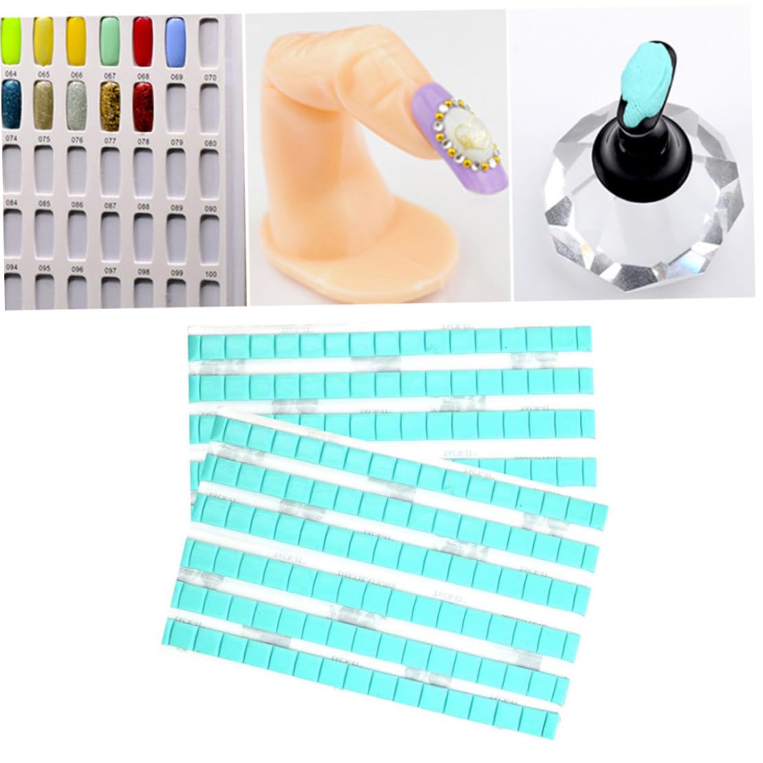 Argile à Ongles Pâte à Nail Art Réutilisable Amovible Manucure Pâte à De Montage Mastic Adhésif Outil De Montage Polyvalent Main Antiadhésive