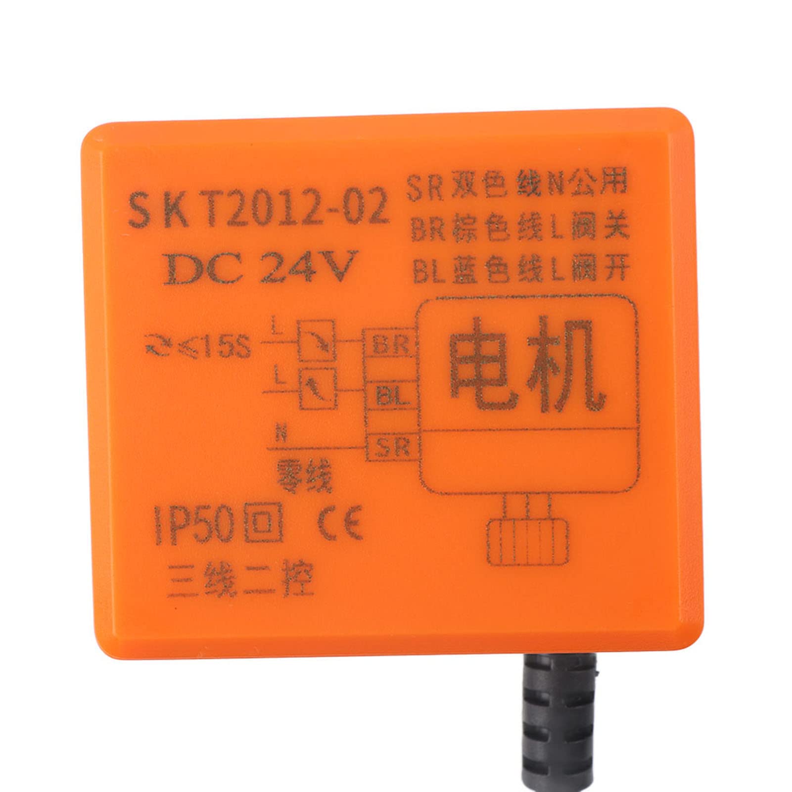 Vanne À Bille Électrique Cc Vanne À Bille 3 Voies En Laiton 24V G3 / 4 Pour Ventilo-Convecteur De Climatiseur Système De Contrôle De L'Eau