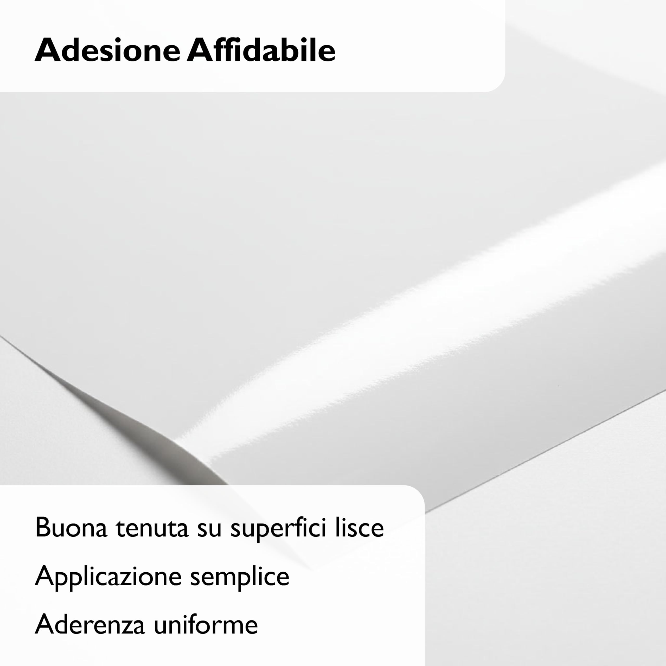 Etichette Adesive A4 50 Fogli Carta Adesiva per Stampanti Getto d'Inchiostro Laser Fotocopiatrici 297x210 mm Lucida