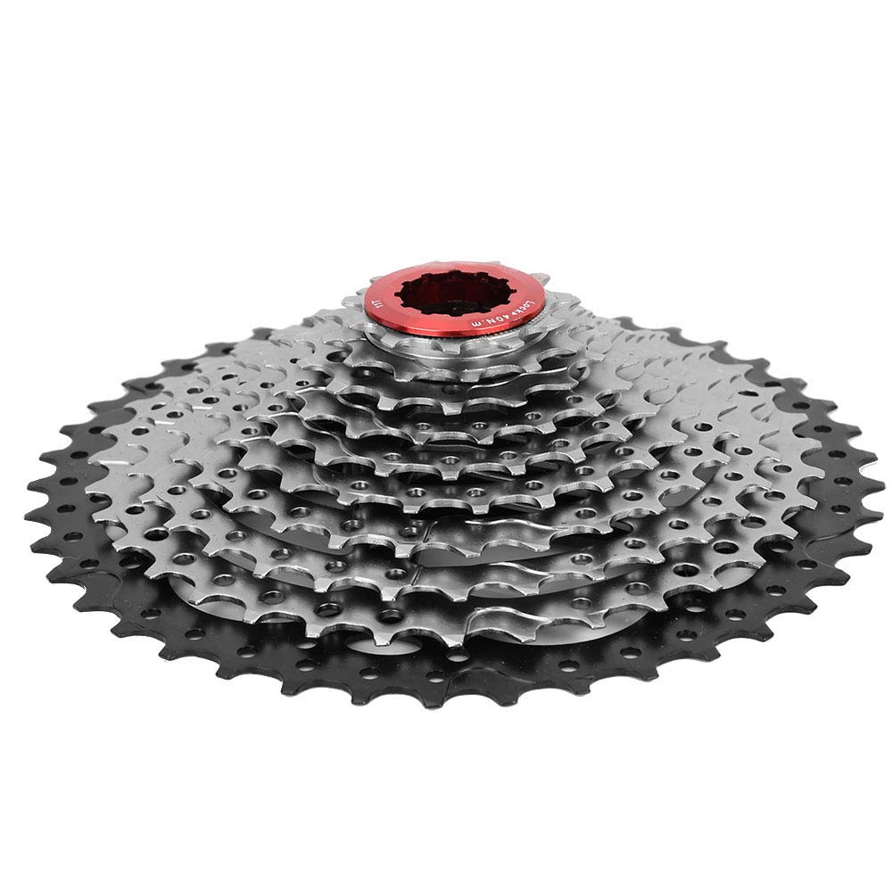 RiToEasysports Kassettenfreilaufritzel 10-Fach 11-42T Mountain Race Bike Ersatzteil Zubehör Deore Cs-M4100-10 11-42T 10Er Fahrrad Kassette