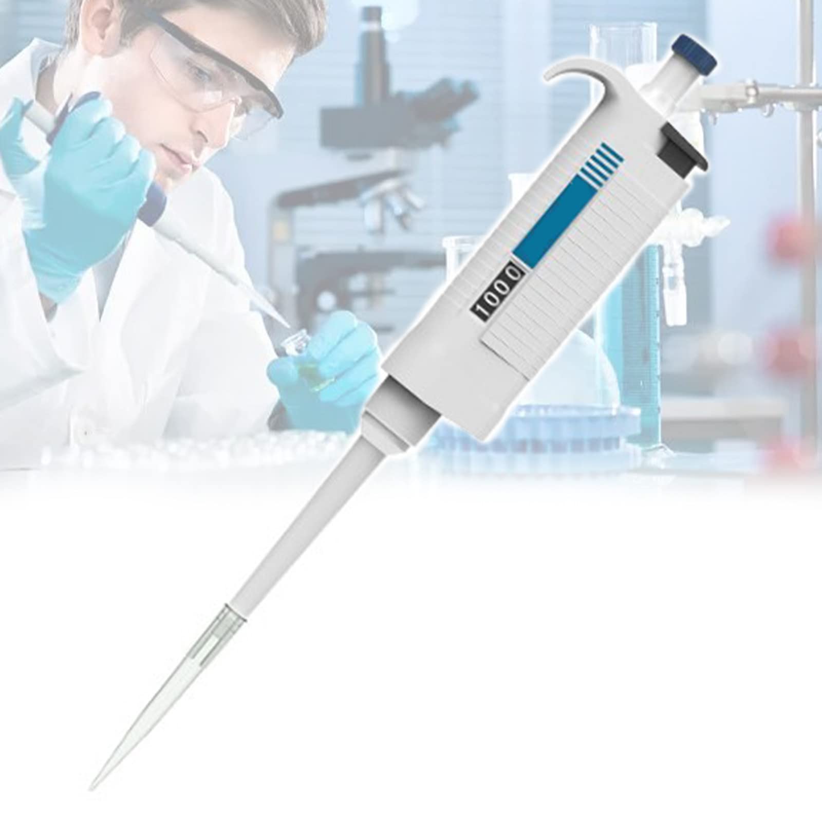 Micropipette Intere Autoclavabili, Pipette Manuali A Canale Singolo, Finestre Digitali/Campionamento E Analisi/Erogazione Accurata,2~20μl