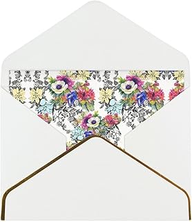ZISHAK Tarjetas de gratitud radiantes de jardín vívidas y coloridas para bodas, amistades, aniversarios para momentos que importan