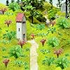 FOIMAS 100pcs Miniature Plant Set - Mini Trees, Flowers, Shrubs for Fairy Garden, Diorama, Train Scenery, Sand Architecture Model Craft Supply #3