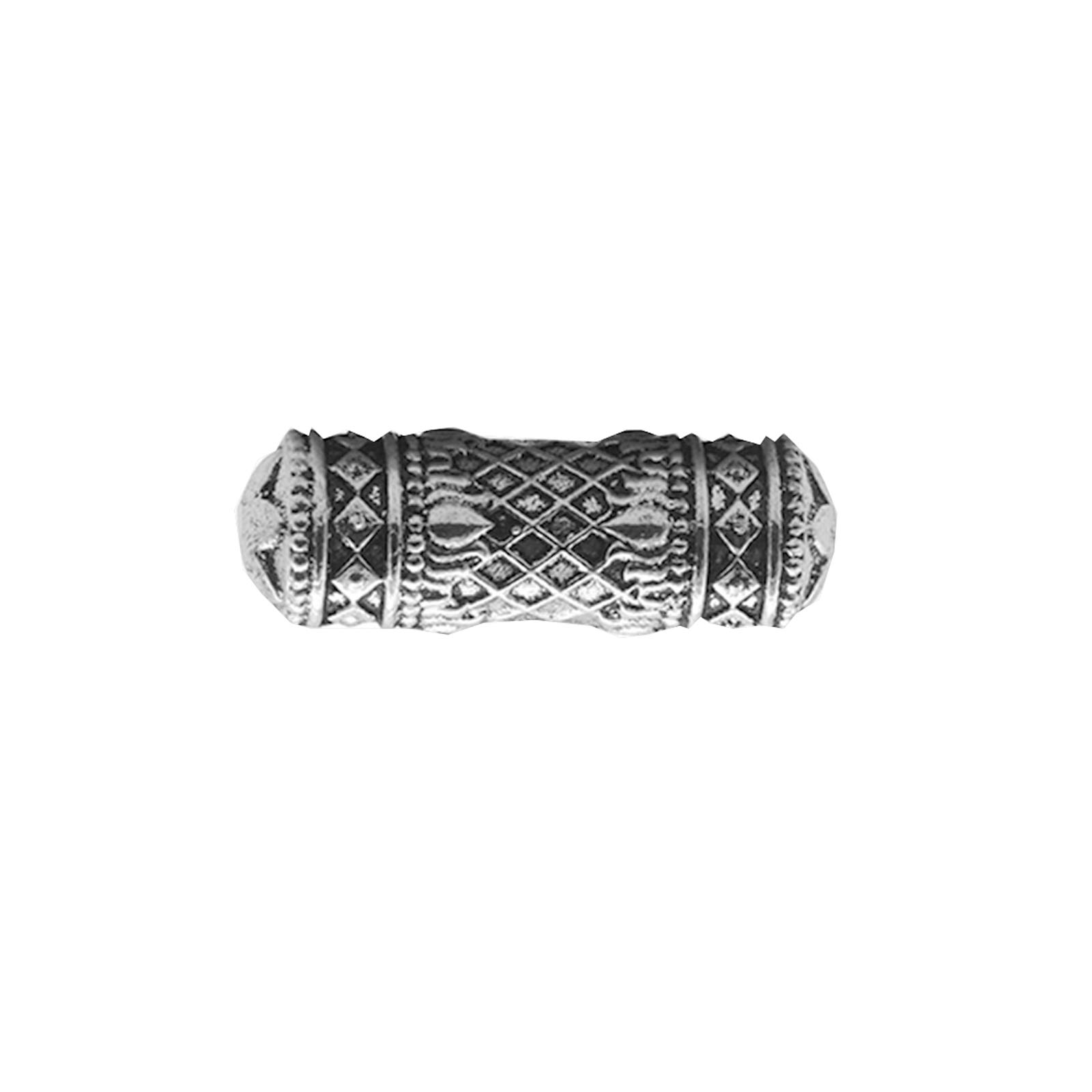 teejh Viditi Silver Oxidized Ring For Women-picture-18