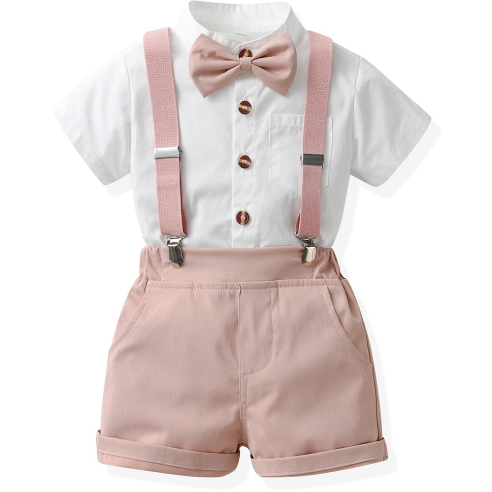 250115pl Tenue formelle pour tout-petits Bébé garçon (lot de 2)