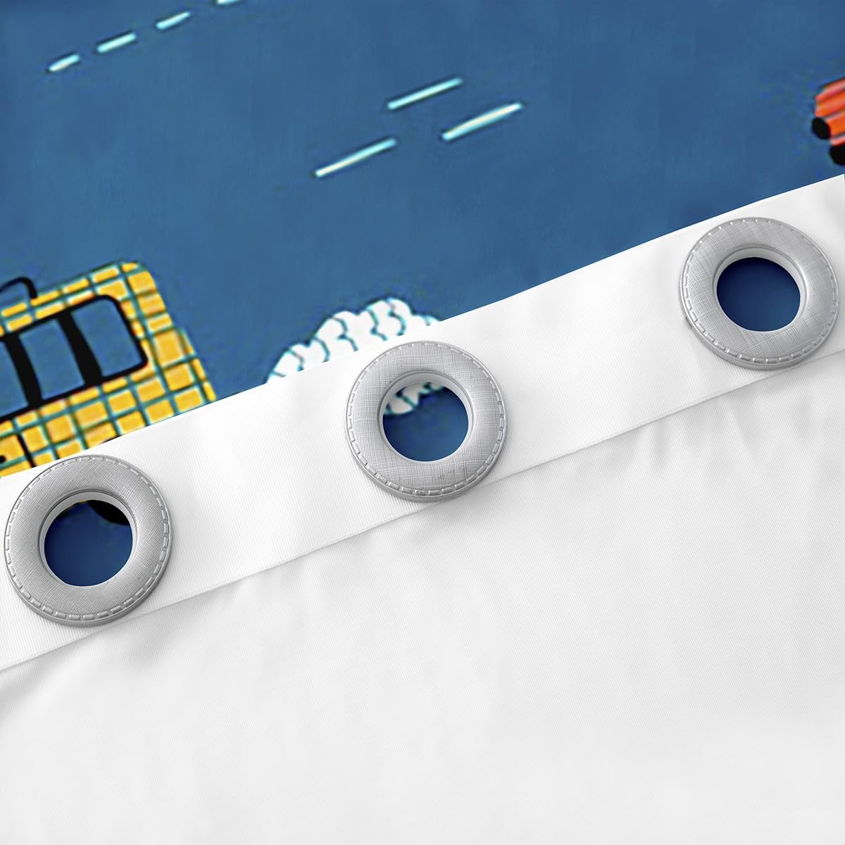 Cortinas opacas de coche de construcción (30%-50%) lindas cortinas de ventana de coche para niños y niñas, vehículos de transporte, coches, ventanas, dibujos, autobús, impresión de ventanas,