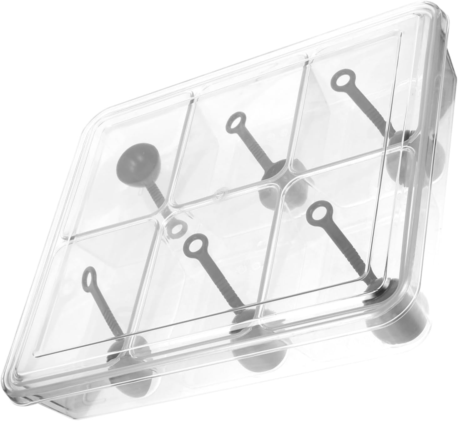 Bar Supplies Condiment Serving Tray Lid Mixing Bowls Lids Seasoning Fruit Garnish Box