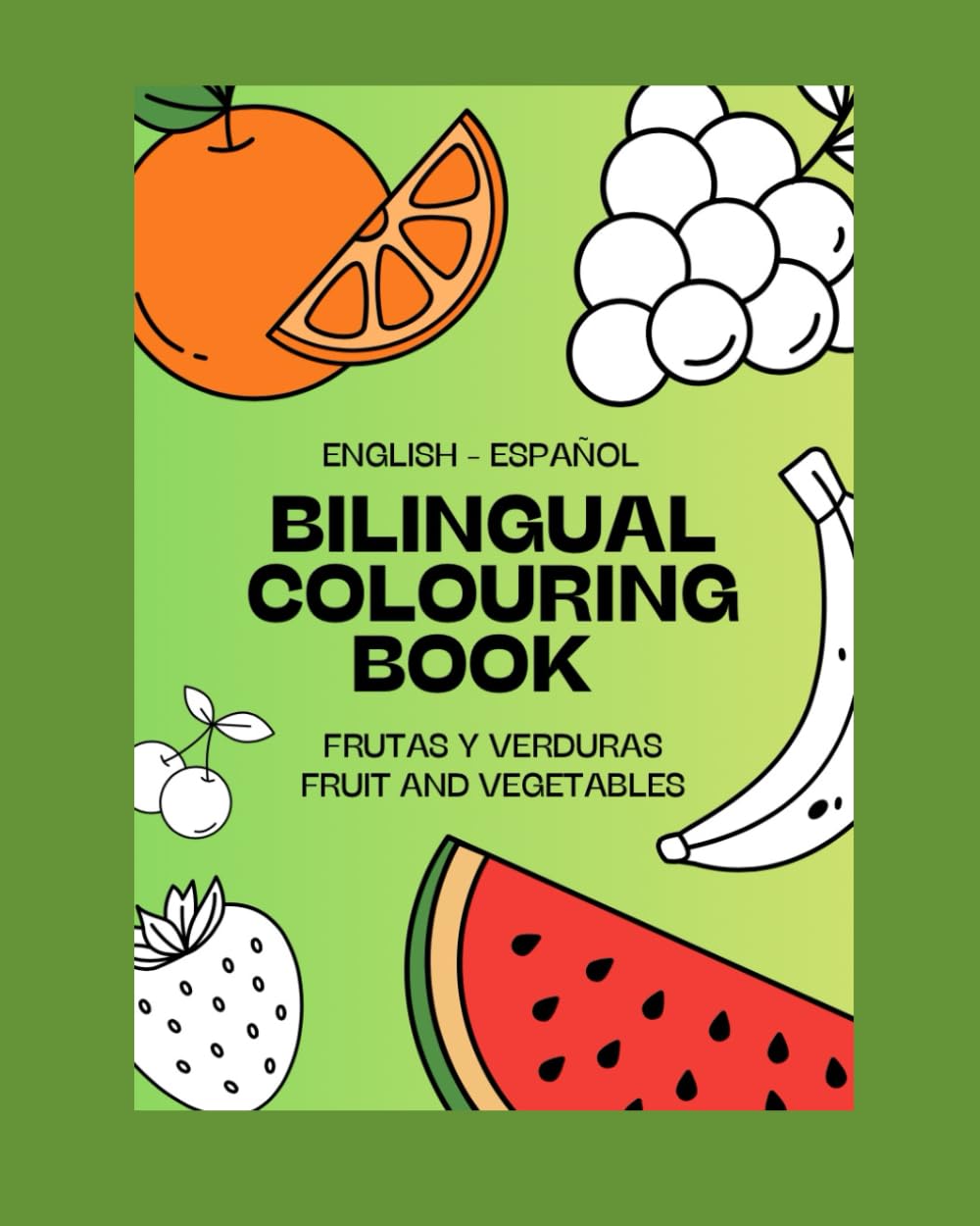 Bilingual Colouring Book