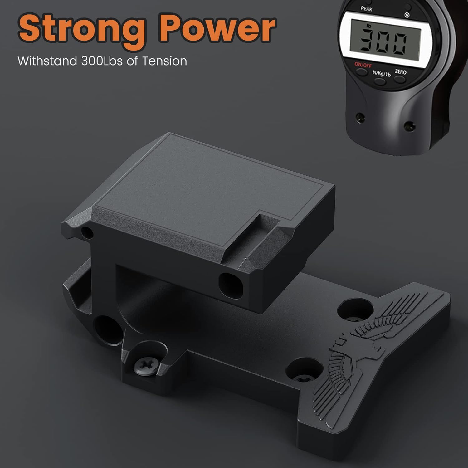 AR15 Wall Mount with Strong and Solid PA Material, Load Bearing Capacity 300Lbs of Tension 2 Pair Gun Rack Wall Mount Rifle Hook with Scratchproof Rubber Cushion 50lbs Strength : Sports & Outdoors