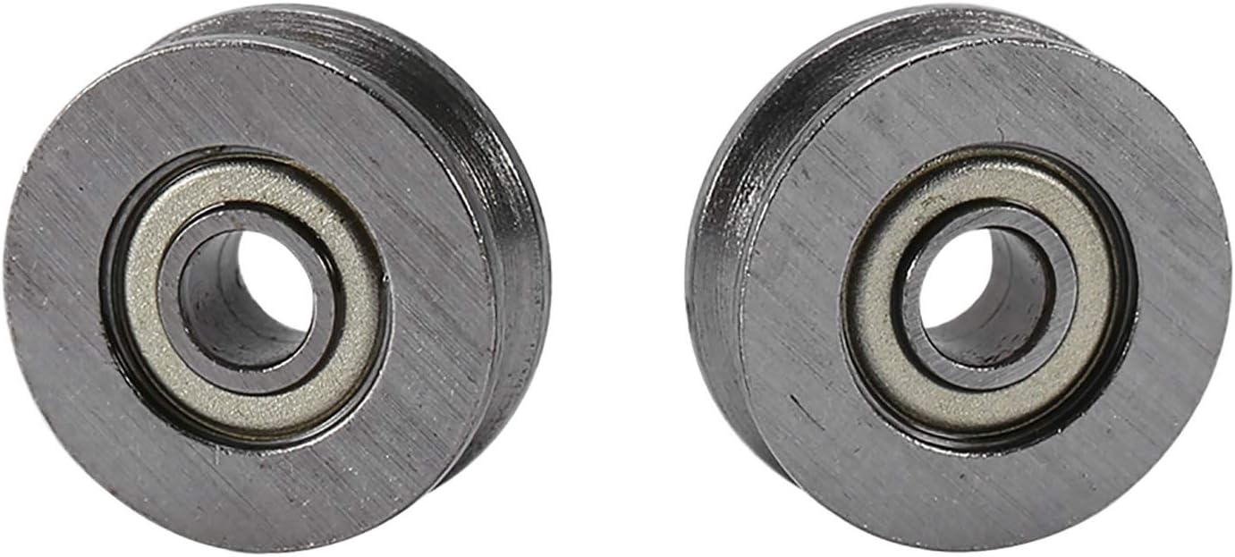 LANTRO JS 20pcs V623ZZ V Groove Bearings, VGroove Guide Pulley Rail