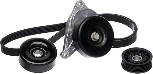 Gates 90K-38161 Kit completo de componentes de transmisión por correa serpentina