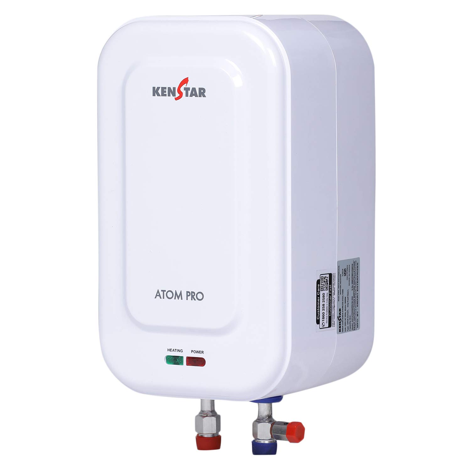 Buy KENSTAR Atom PRO 1L Water Heater (White) Online at Low Prices in India  - Amazon.in