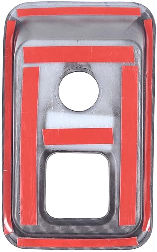 Vista 239 de CHEAYAR Cubierta decorativa para panel de interruptor de elevación de ventana, compatible con Chevrolet Corvette C8 2020-2023