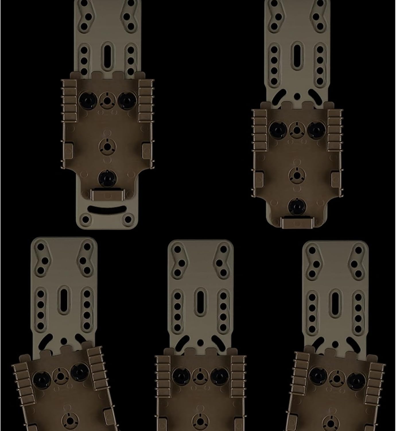 Tactical Modular Adapter, Hunting Shooting Quick-Release Systems Kit, Drop Leg Adapter with Thigh Strap