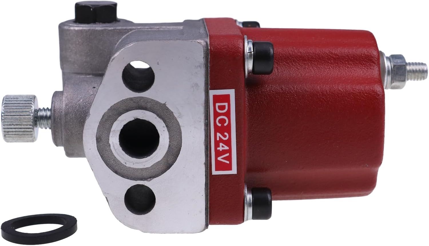 FridayParts 24V Shut Off Solenoid Valve 3035362 Compatible for Cummins NT855 M11 K19 V903 Replacement