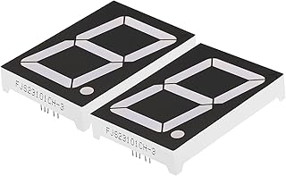 PATIKIL LED Display Digital Tube, 2 Pack 7 Segment 10 Pin 1 Bit 1.9