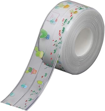 ECYC Kitchen Sink Seam Stickers Gap Self-Adhesive Tape Sticker Countertop Toilet Bathroom Waterproof Sealing Strip Tape