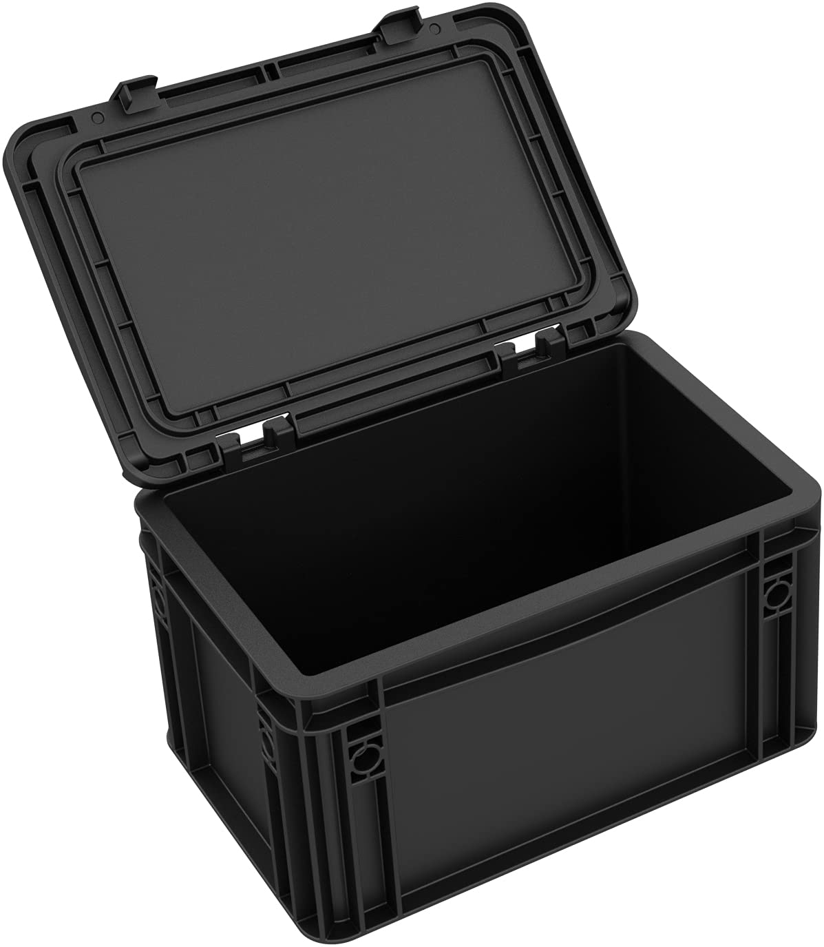 HSEB165ESD Eurobehälter/Euro Box mit Scharnierdeckel ESD ED 32/17 HG