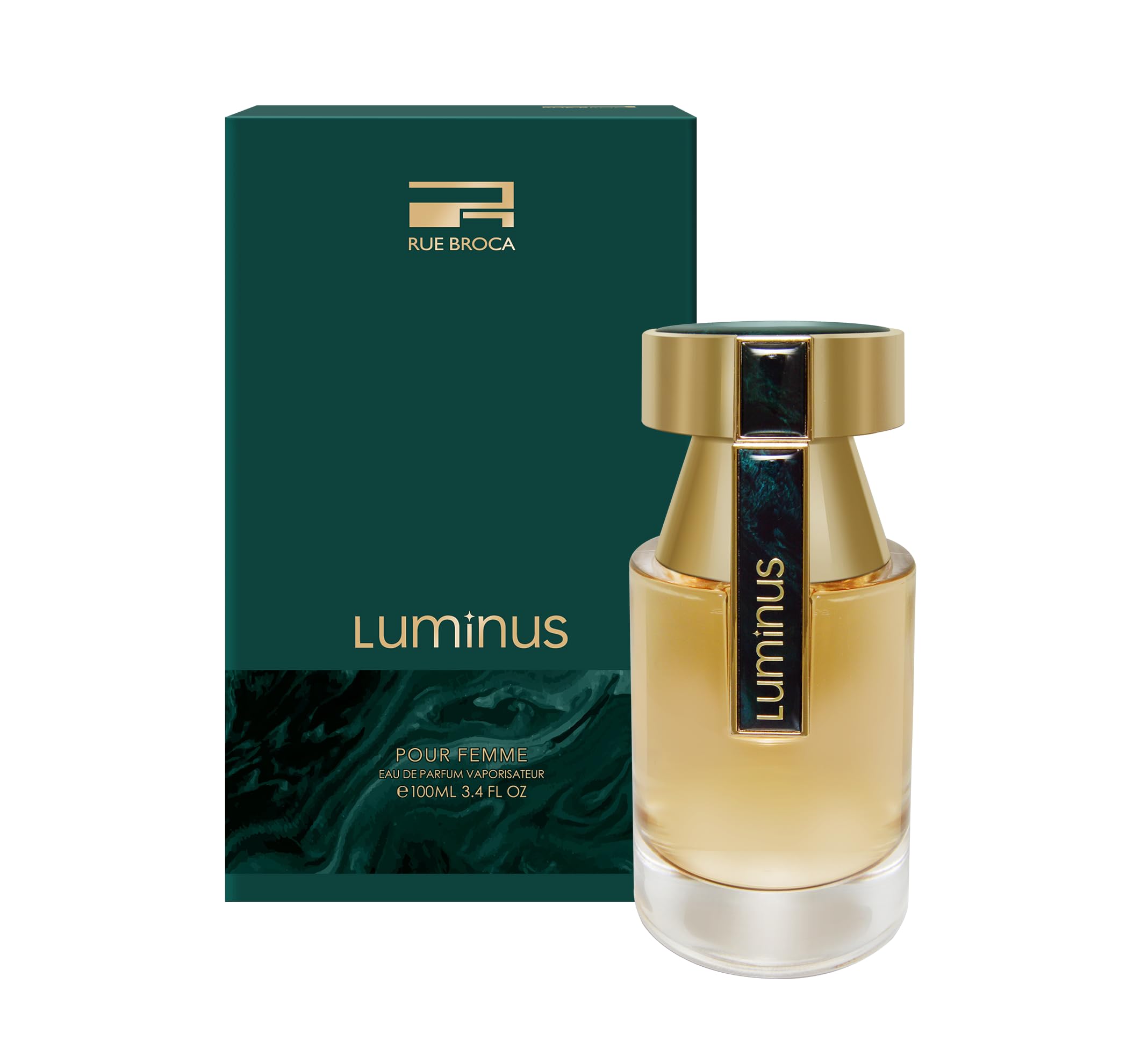 Rue Broca Luminus Pour Femme Eau de Parfum for Women – 100ml | Luxurious Floral & Warm Scent | Bold & Long-Lasting Fragrance