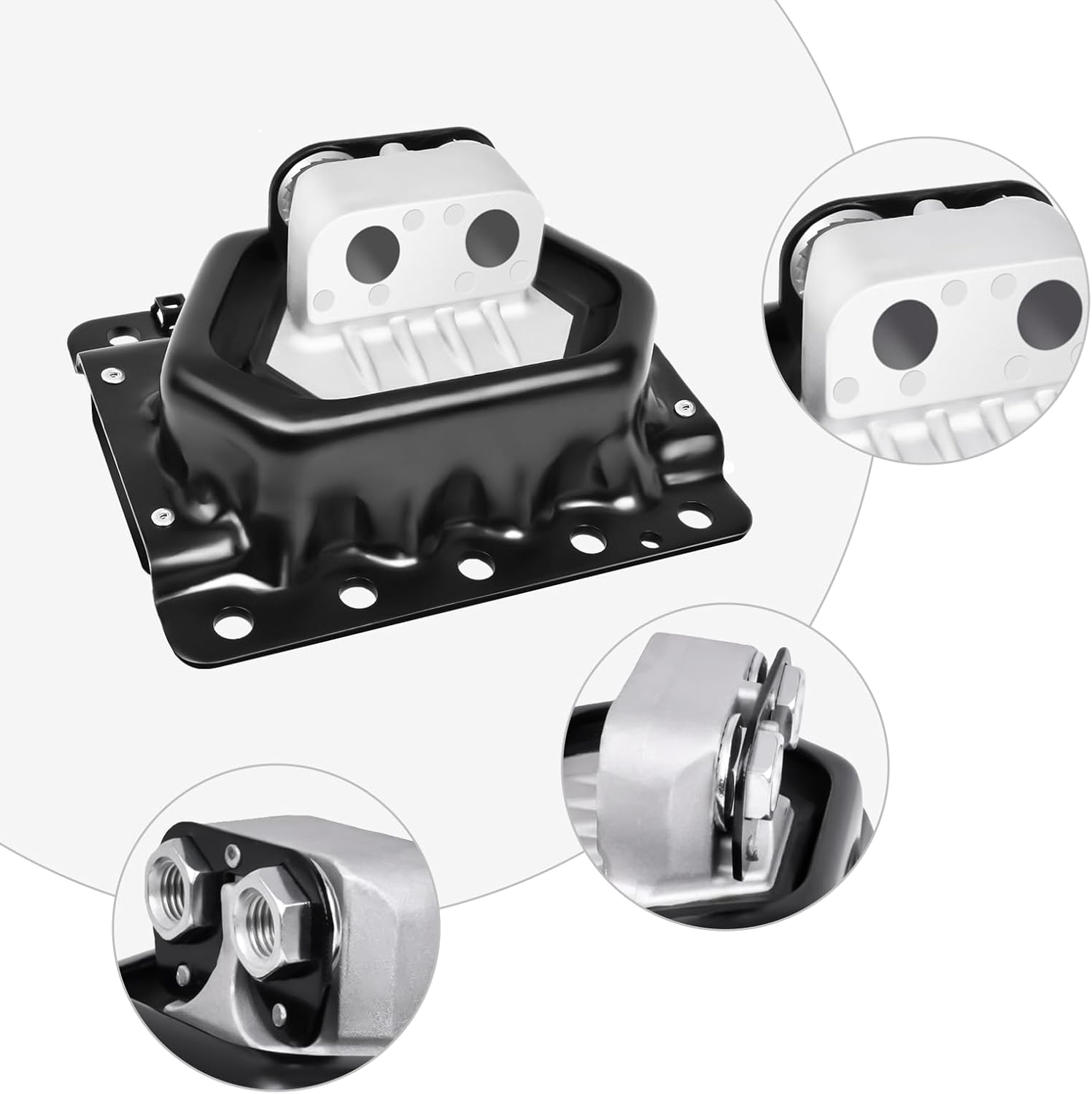 20499469 Engine Mount Left or Right, Fit for Volvo Mack Renault Trucks with D11 D13 D16 MP7 MP8 Engine