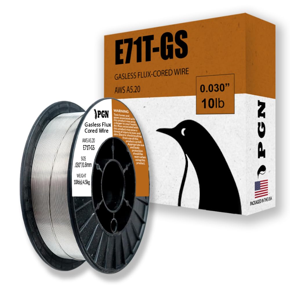 PGN Flux Core Welding Wire - E71T-GS .030 Inch, 10 Pound Spool
