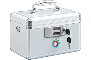 Locking Key Medicine Box for Safekeeping