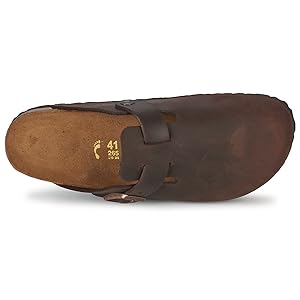 Amazon | Birkenstock レディース ボストン, ブラウンハバナ