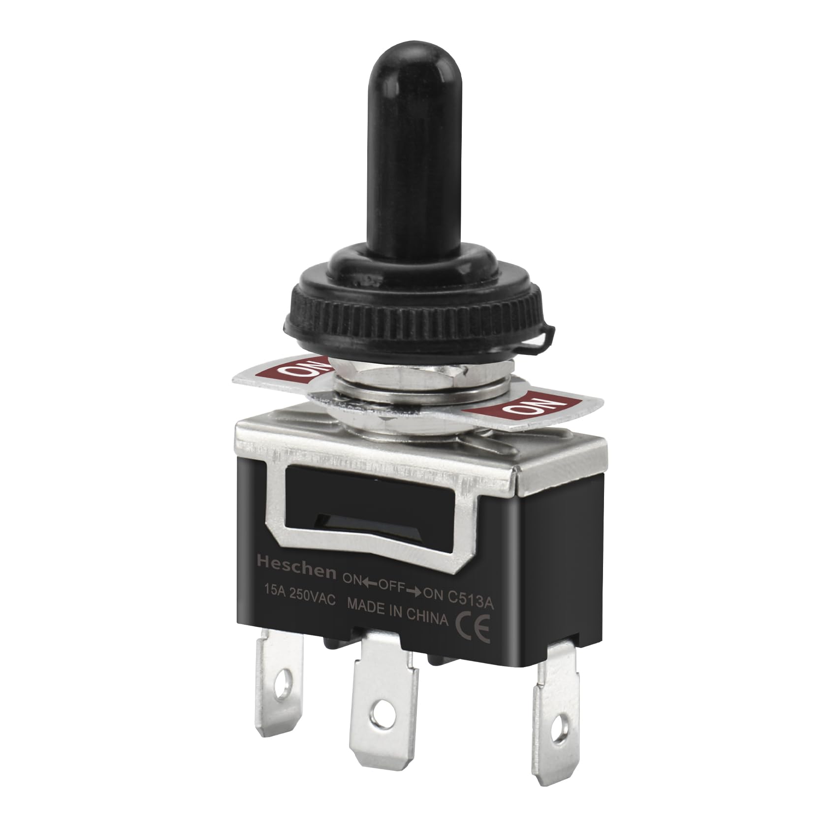 tskzさん Heschen metalowy przełącznik kołyskowy, C513A, SPDT