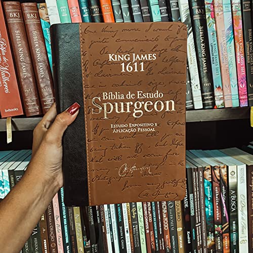 Bíblia de estudos e sermões de C.H. Spurgeon - Capa luxo