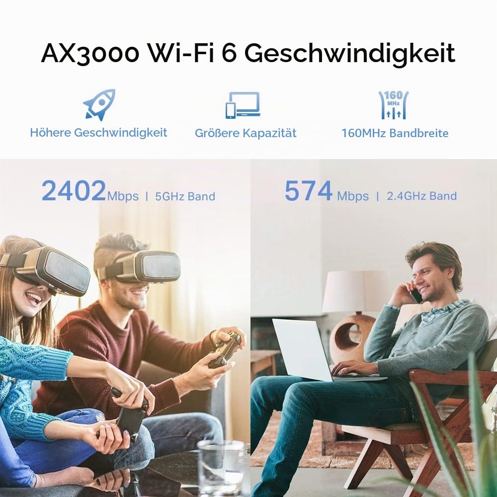 TP-LINK AX3000 Wi-Fi 6 Range Extender
