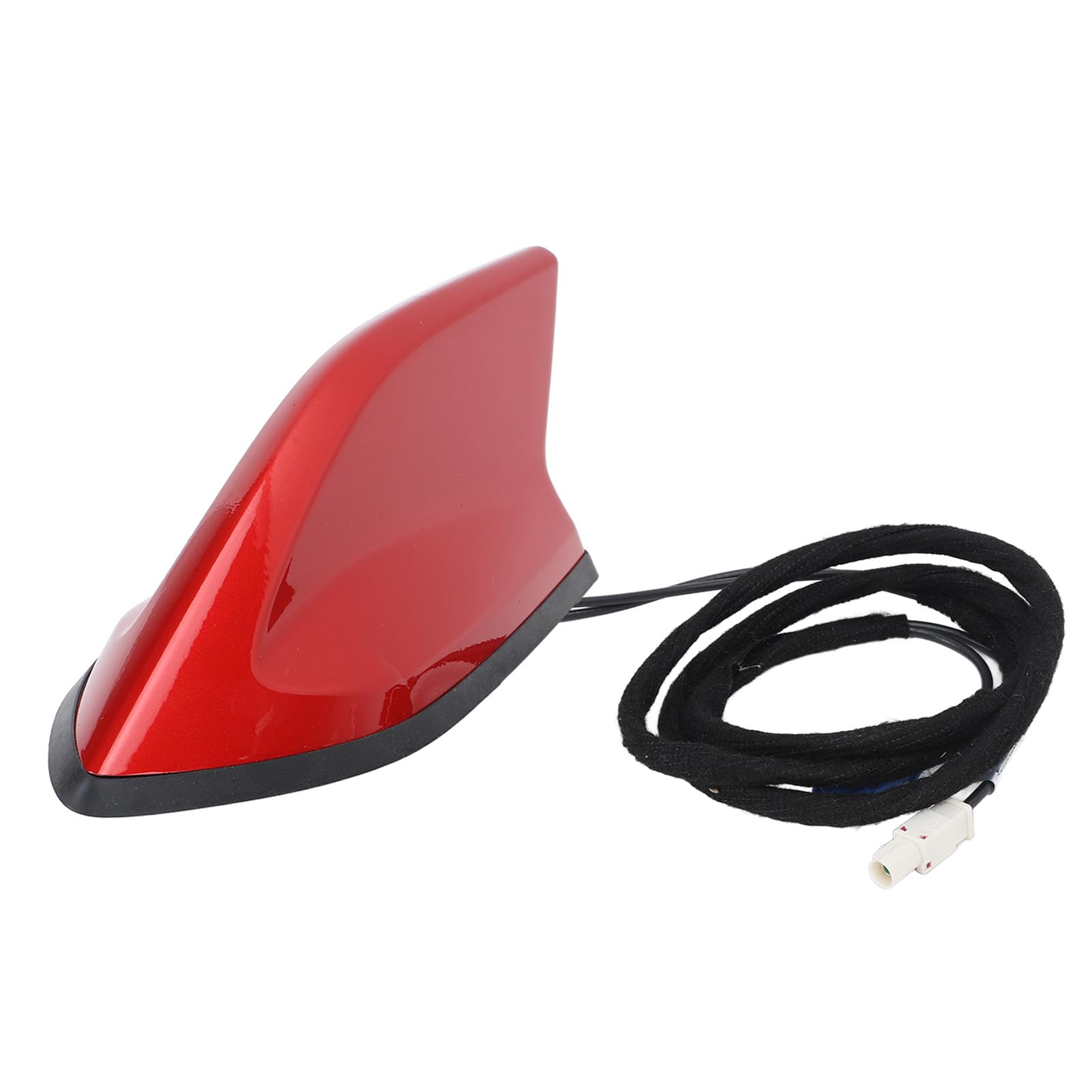 Antena płetwa rekina antena radiowa o wysokiej wydajności Kadjar HLA3 HLA6 HLNC HLMR OEM 282069033 trwała plastikowa antena samochodowa na dach (Czerwony)