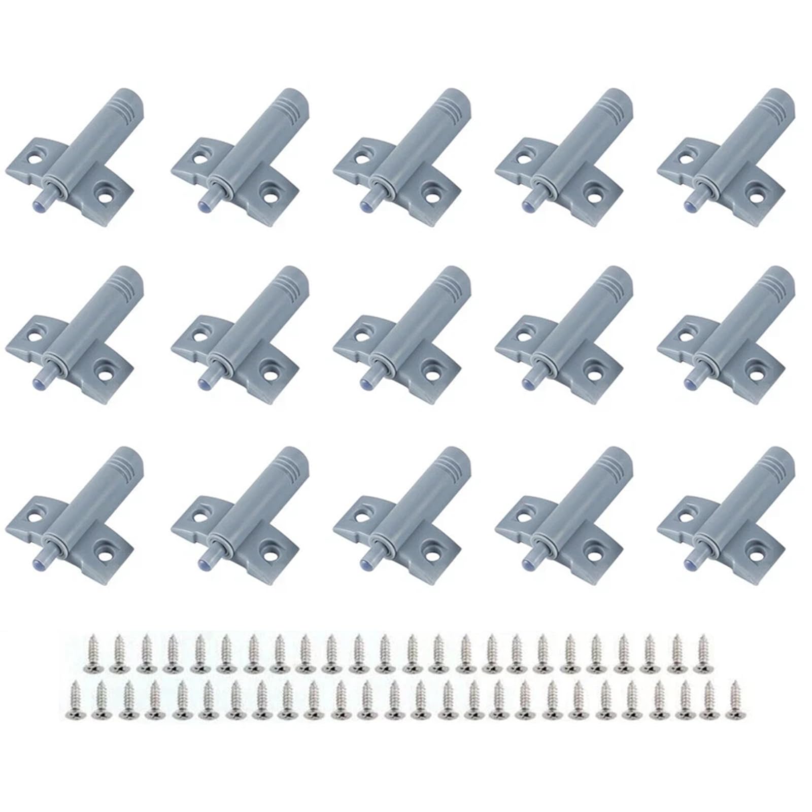 Wealsun Blue/White 15Pcs Soft Close Quiet Closer With 30Pcs Screws，Soft-Close Hinges For Kitchen Cupboard Doors, Drawers, And Wardrobes. ()
